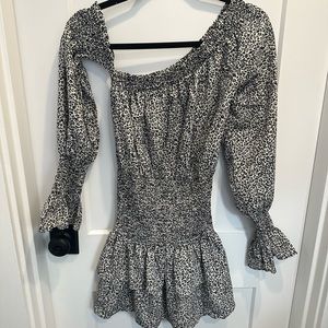 Extremely flattering cheetah print dress